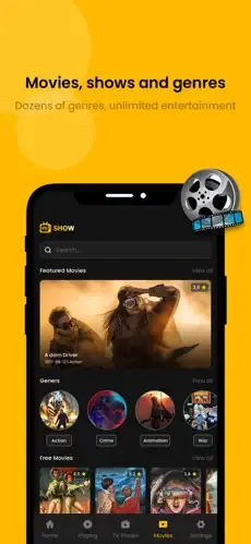 cricify-ios Movies and shows